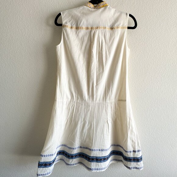 Tory Burch Embroidered Adriana Fit & Flare Dress Size 2 - Picture 8 of 15